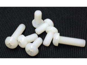 Nylon Rundkopf Schraube mit Kreuzschlitz M5x25, 10er-Set