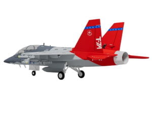 T-7A Red Hawk - 80mm Impeller-Jet, Spw 975mm, PNP-Set von XFLY-Model