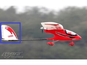 Seitenruder zu Wing-Dragon 500, 1400mm, Art-Tech