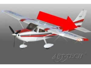 Höhenleitwerk zu Cessna 182, Spw. 1300mm  Art-tech