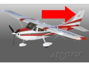 Seitenleitwerk zu Cessna 182 Spw 1300mm Art-tech