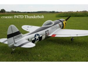 P-47 Thunderbolt, 100ccm, Spw 2440mm, ARF-Modell von CYModel