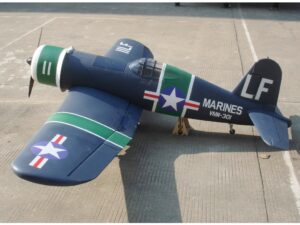 Giant F4U Corsair Marine Edition, 100ccm, Spw 2390mm, ARF-Modell von CYModel
