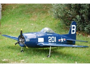 Grumman F8F Bearcat, 80ccm, Spw 2460mm, ARF-Modell von CYModel