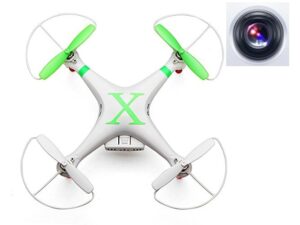 Quadcopter CX-30W-TX - WiFi in grün, RTF-Set mit Kamera von Cheerson