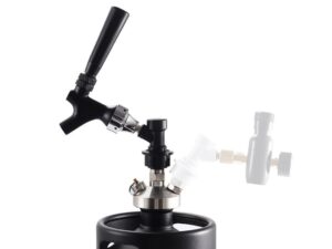 Zapfhahn / Picknick-Hahn mit Kugelverschluss für Cornelius Kegs