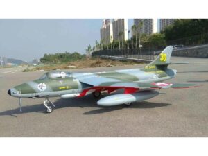 TopRC Model Tragfläche, links zu Hawker Hunter