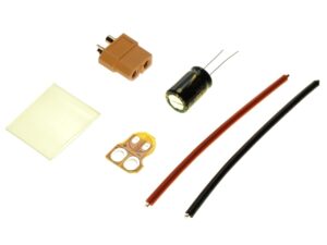XT60-Stecker mit Kabel und Kondensator 2200uF, 25V