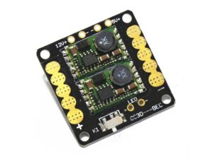 Verteilerplatine PCB mit BEC 5V und 12V - für CC3D Flight Controller