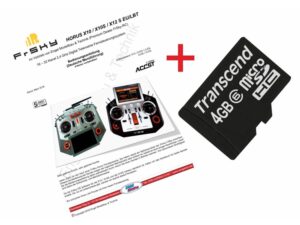 Update Paket - deutsche Menüführung zu FrSky Horus X10/X10S