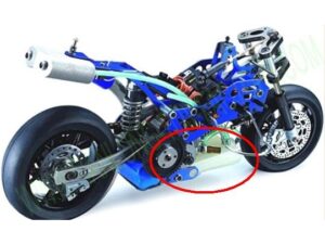 Treibstofftank zu RC Motorrad / Motorbike 1:5
