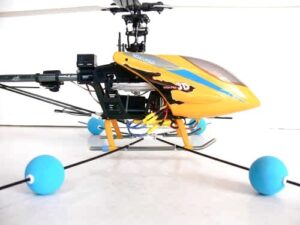 Styroporkugeln 4cm 4 Stk. - mit Trainingsgestell Heli von 400 - 800gr.