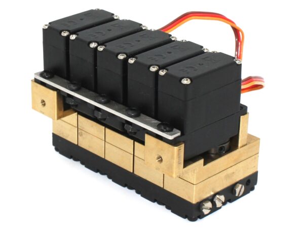 Ventil 5-Kanal mit Servo zu Lesu Baggerlader Aoue BL71 – Bild 2