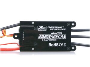 ZTW MANTIS 125A, 2-6S, BEC 5A, Brushless-Regler für Flächenmodelle