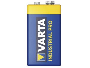 VARTA 9V - Block - Industrial Alkaline-Batterie / 9 Volt Block Batterie
