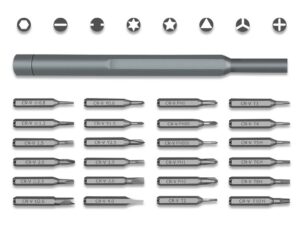 Werkzeugset / Schraubenzieher Bit Set für kleine Reparaturen - 24 Bits