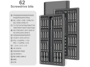 Werkzeugset / Schraubenzieher Bit Set für kleine Reparaturen - 62 Bits