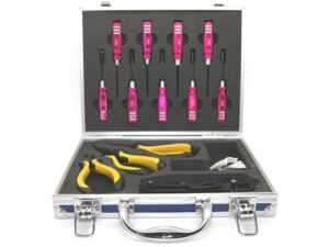 Modellbau Werkzeugset im Alukoffer