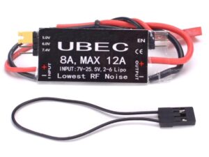 UBEC 5V, 6V, 7.4V / 8A Stromversorgung, 7-25 Volt / 2-6S LiPo
