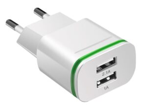 USB Ladegerät  / Dual Steckernetzteil mit 2 USB Ports