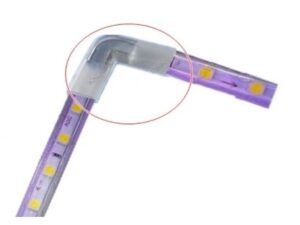 Verbinder L-Typ - 90 Grad zu LED Streifen 230V