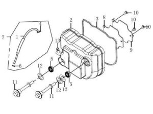 Ventildeckeldichtung 1222020501 (3)