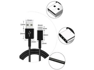 USB Ladekabel / Datenkabel mit USB-C / USB Type C - Länge 120cm