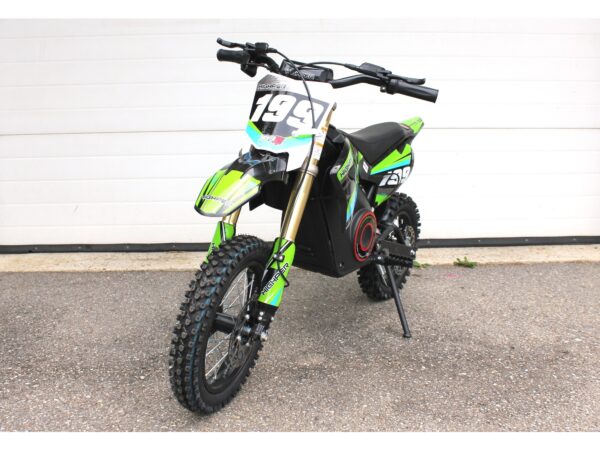 Elektro Dirt / Cross Bike MASU, 1000 Watt 36V DC-Motor, grün/schwarz