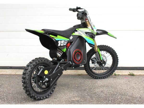 Elektro Dirt / Cross Bike MASU, 1000 Watt 36V DC-Motor, grün/schwarz – Bild 4