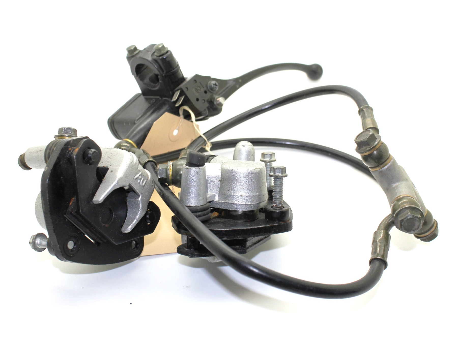 Bremsset mit 2 Zangen 60cm Kabel, diverse Quads