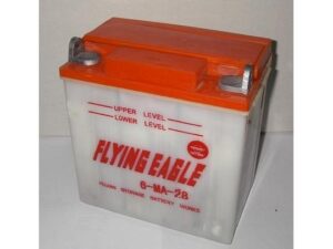 Batterie 12V 28Ah 6MA28 Blei nass, leer Schraubpol