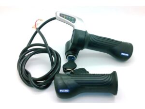 Gasdrehgriff Deluxe zu Elektro Quad/Bike mit Ladezustandsanzeige 36V und Schloss