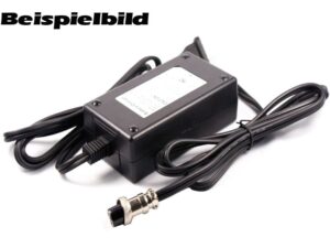 Ladegerät für Bleibatterien 12V, 1.5A mit rundem 3-poligem Stecker