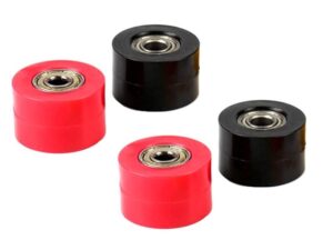 Kettenspannrad -/ Pully - Spannrolle - 24x38mm - M10 - schwarz