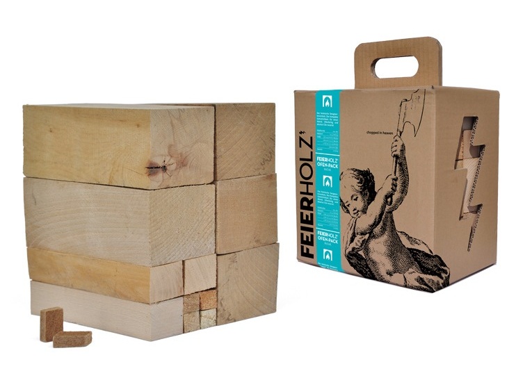 Gourmet Grill Holz Ofen-Pack / Anfeuerholz
