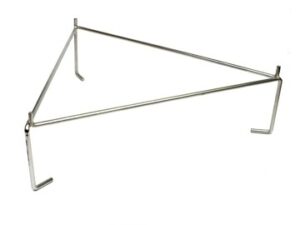 Pizzastein Aufsatz, Grillrosterhöhung für Grills mit 38cm Rost-Durchmesser