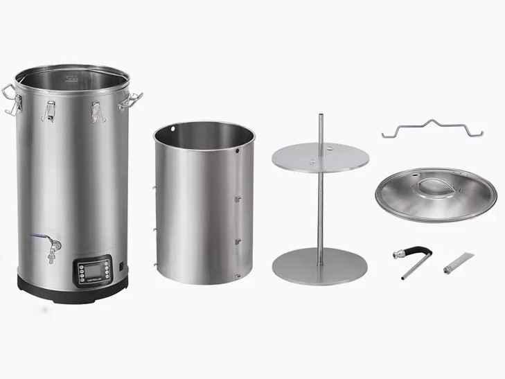 Braukessel / Brauanlage 70L mit Umwälzpumpe und Sichtglas für Heimbrauer – Bild 3