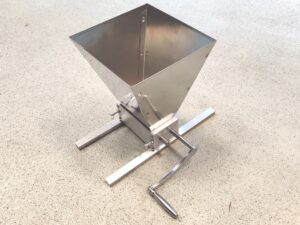 Malzmühle Malzschroter Mannuelle Getreidemühle Barley Grinder mit 2 Rollen