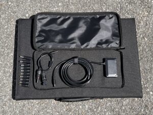 Solarpanel / Solarmodul, faltbar - 18V, 100W zu Stromspeicher