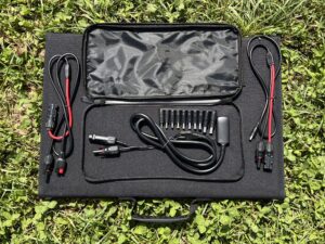 Solarpanel / Solarmodul, faltbar - 36V, 100W zu Stromspeicher