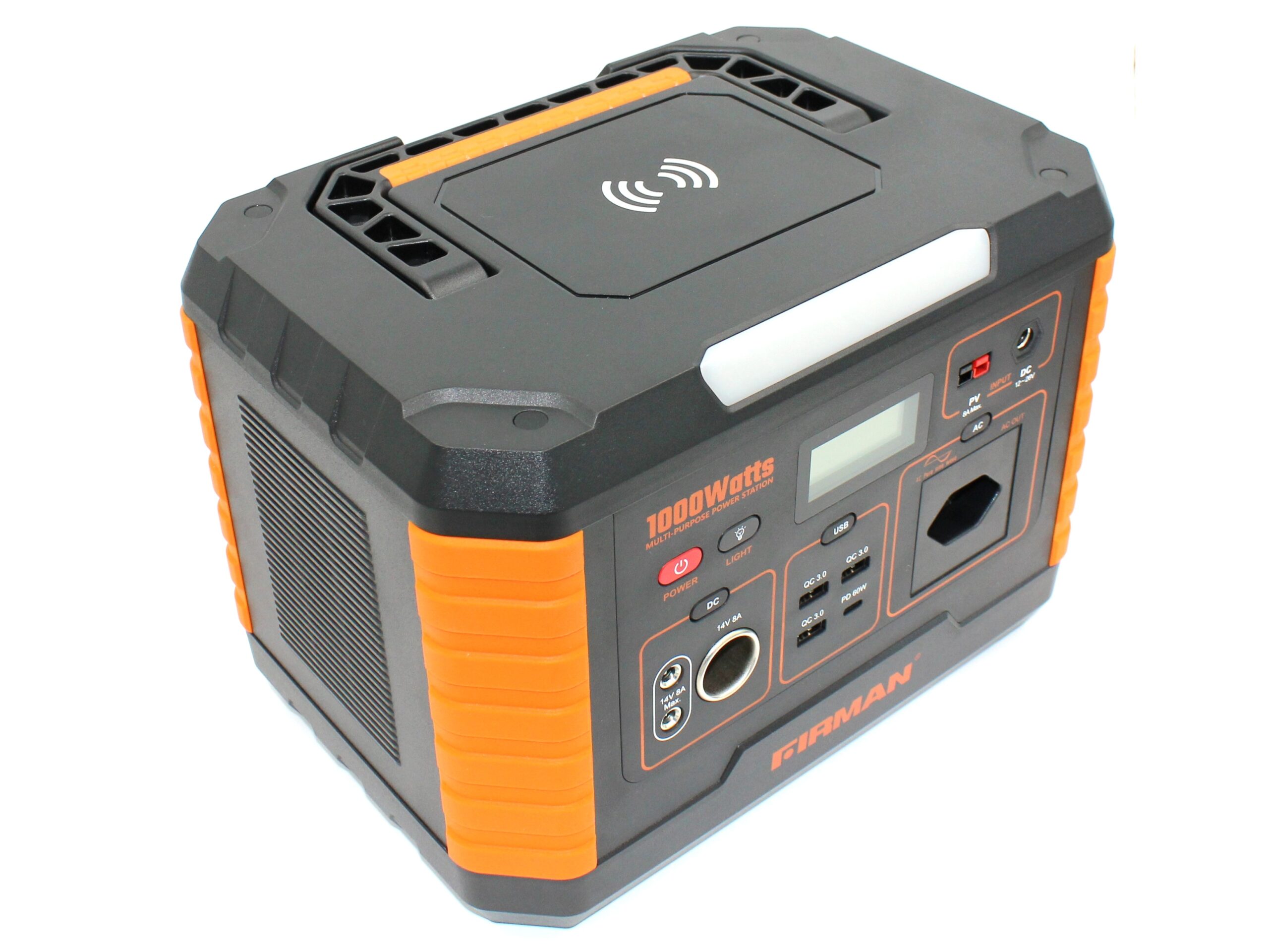 Firman Power Station 500 Watt, 519Wh, Stromspeicher mit 230V Steckdose, USB, usw – Bild 4