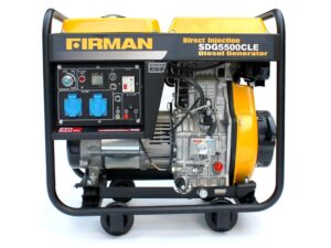 Betriebsbereit Firman SDG5500CLE - Diesel Generator mit 5000 Watt