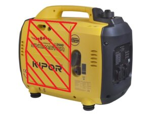 Service-Deckel gelb IG2600/3000Ti