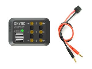 SkyRC 3-fach Verteilerbox/Power Distributor mit Bananenstecker