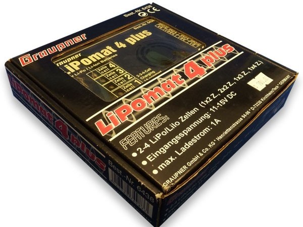 Ladegerät Graupner LiPomat 4 Plus - Nr. 6438