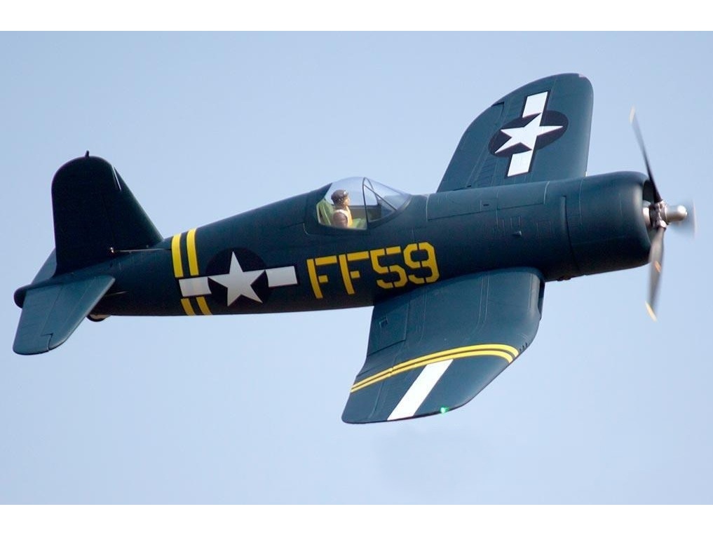 F4U-1D Corsair - Bubble Top, Spw 1600mm, PNP-Set, FlightLineRC / Freewing