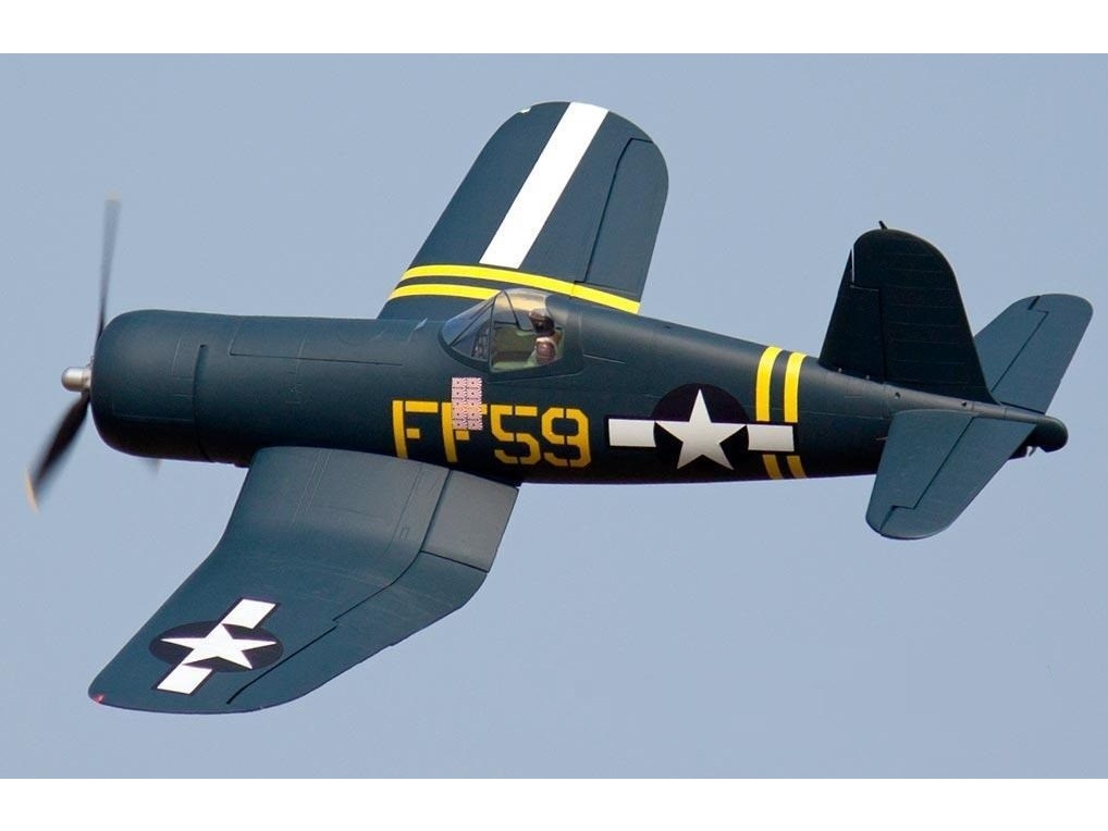 F4U-1D Corsair - Bubble Top, Spw 1600mm, PNP-Set, FlightLineRC / Freewing – Bild 2