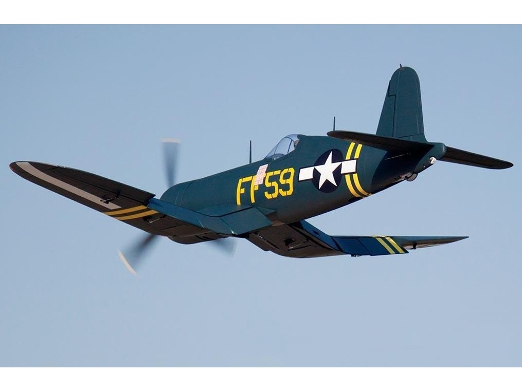F4U-1D Corsair - Bubble Top, Spw 1600mm, PNP-Set, FlightLineRC / Freewing – Bild 3