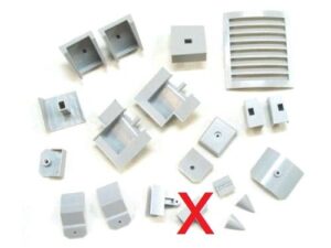 Div. Kleinteile zu Mirage 2000, 80mm EDF, Spw 790mm, Freewing