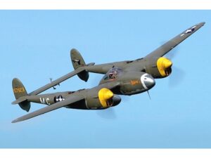 Lockheed P-38 Lightning - Allied Green - Spw 1600mm, PNP-Set, Freewing